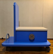 Comodino Blu in Legno per Cameretta come Nuovo