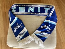 ZENIT SAN PIETROBURGO SAINT PETERSBURG CALCIO RUSSIA SCIARPA IN RASO UFFICIALE
