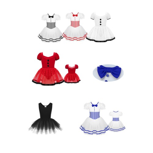 Costume vestito tutù body