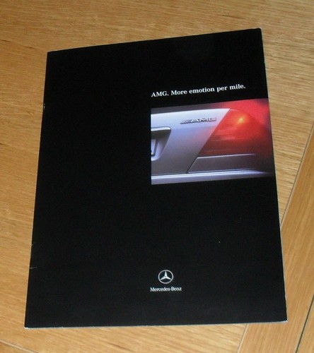 Brochure mercedes amg 1996 - mercedes,