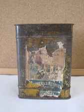 Scatola in latta antica polvere da sparo caccia barattolo vintage Casnici Verona