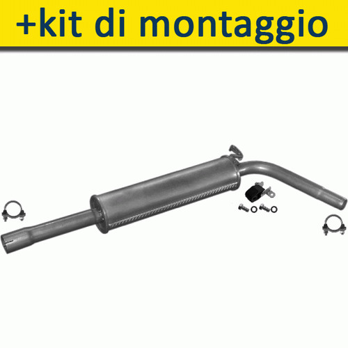Silenziatore marmitta - silenziatore,