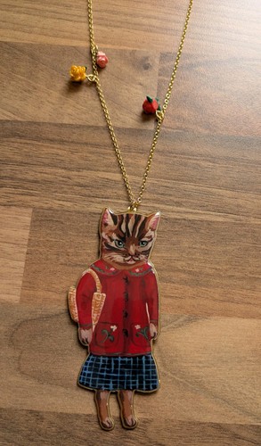 Collana gatto les - collana,