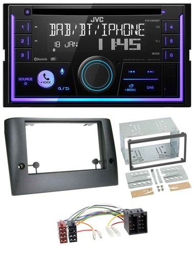 Jvc mp3 usb 2din dab - jvc,