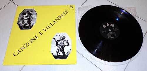 Canzone villanelle - lp,