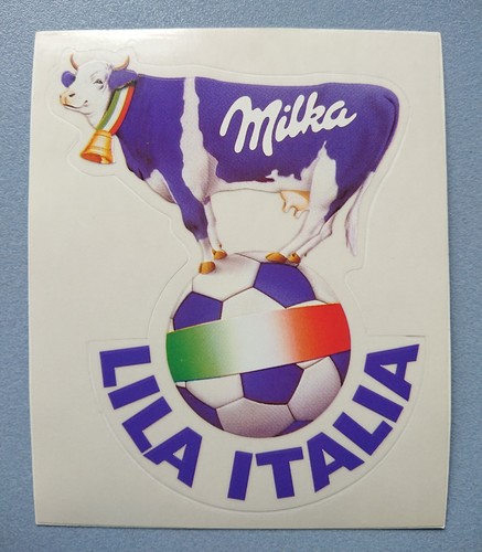 Adesivo pubblicitario milka - pubblicitario,