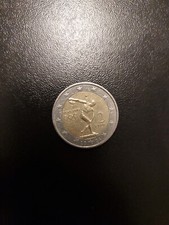 Moneta 2 euro MOLTO RARA olimpiadi Atene 2004 autentica 