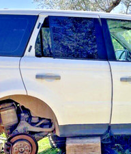 Portiera posteriore destra Range Rover Sport L320 porta sportello post dx Bianco