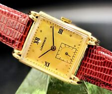Raro orologio uomo vintage LONGINES oro massiccio 14k carica manuale con custodia superba!!