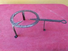 Antico Fornello da campo campeggio legna fuoco x pentola d'epoca vecchio vintage