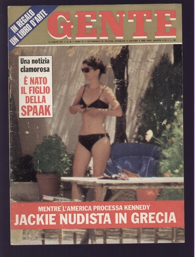 Gente 1971 jackie kennedy - 28/1971,