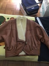 Montone donna vintage pelle