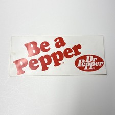 Adesivo vintage Dr Pepper
