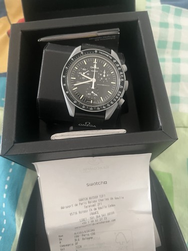 Omega swatch moonwatch - omega,