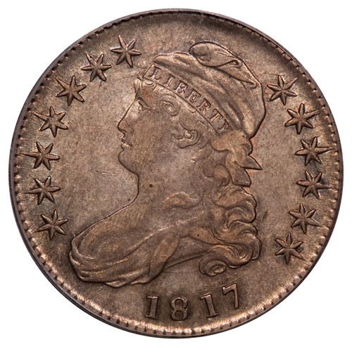 1817 103a 50c - capped, bust