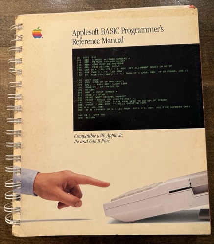 Applesoft basic programmer - applesoft,