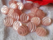 Set 17 Bottoni Vintage Rosa