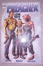 PREACHER QUEI BRAVI RAGAZZI   1° EDIZ  GARTH ENNIS  GLENN FABRY FIRMATO