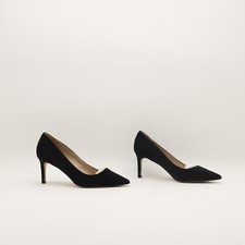 Scarpe Mango Decolletè Usate EUR 36 (Cod.SS3473) Donna Nero Camoscio Gomma