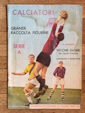 Album figurine Panini CALCIATORI 1962 63 VUOTO sticker card football Italia