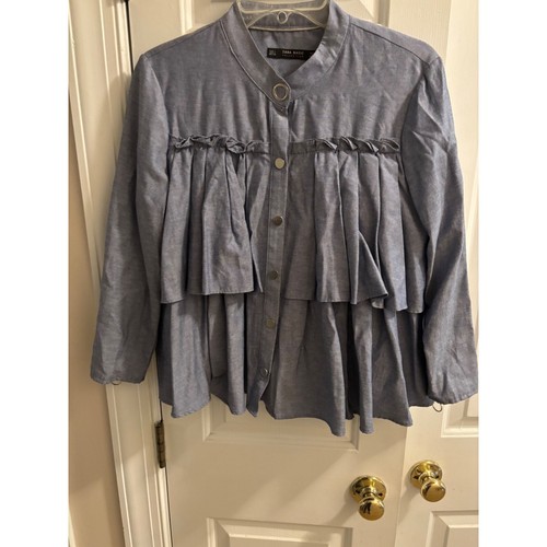 Blue zara basic - blue,
