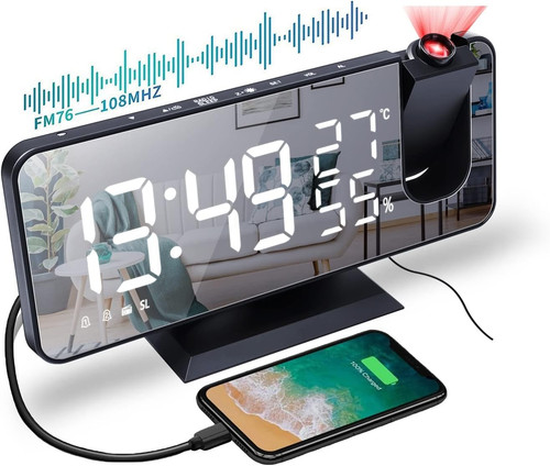 Sveglia digitale comodino - sveglia, da