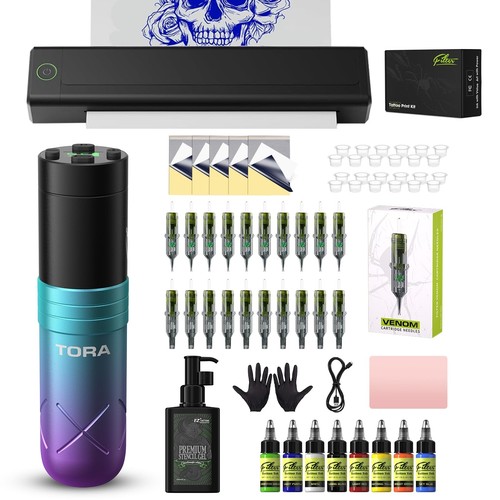 Kit stampante per tatuaggi - kit,