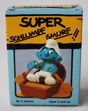 VINTAGE 1981 SUPER SMURF ROW
