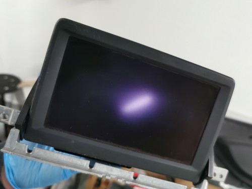 Monitor display navigatore