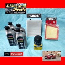 KIT TAGLIANDO FORD FIESTA 7 VII 17> 1.0 1.1 BENZINA 4L FORD 5W30 + KIT 3 FILTRI