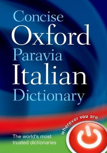 Concise oxford paravia - oxford-paravia, italian
