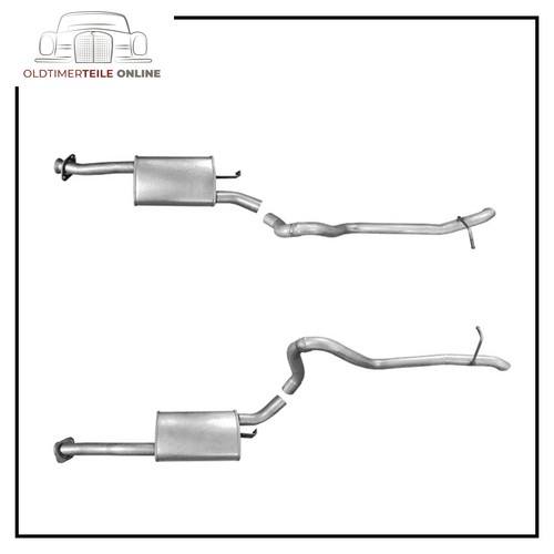Terminale scarico ford - terminale,