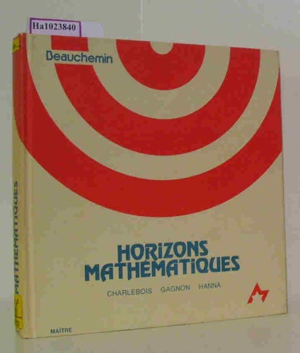 Horizons mathematiques/1