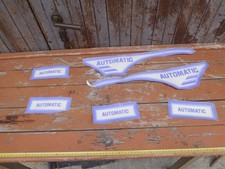 PIAGGIO VESPA AUTOMATIC ADESIVI STIKER TELAIO PLASTICHE ORIGINALE EPOCA