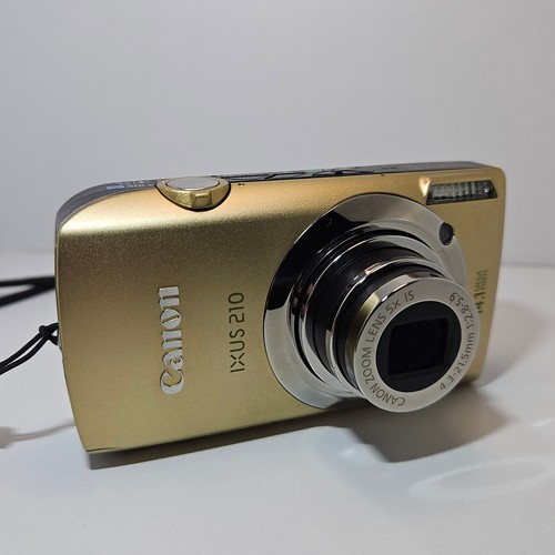 Canon ixus 210 oro - 210, fotocamera