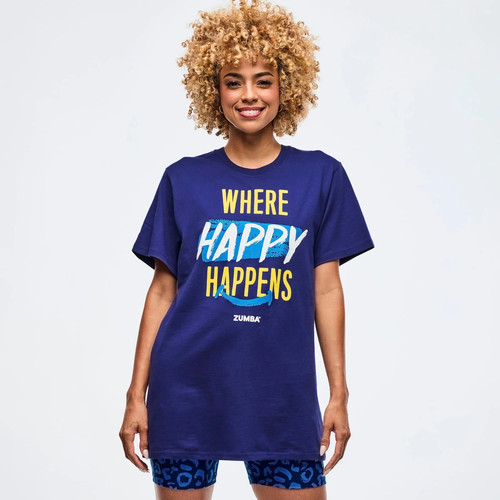 Shirt unisex girocollo zumba - t-shirt,