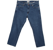 Wrangler Greensboro W33 L36 Usato  (Cod.Y2650) denim Uomo  pantalone Accorciato