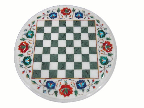 Marmo scacchi table top - table,