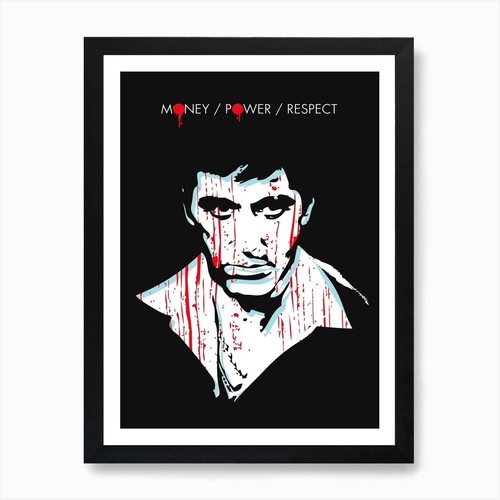 Stampa artistica scarface - stampa, tony