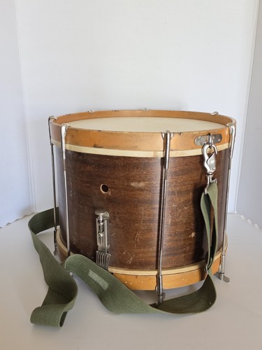 Vintage american marching drum - american,