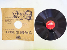 Disco giri antico la voce - 78,