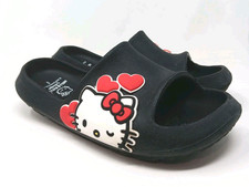 Sandali Hello Kitty neri slide