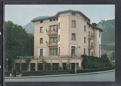 Cartolina trento albergo - trento,