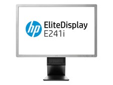 Monitor HP E241i 24 pollici WUXGA IPS LED DP VGA DVI argento/nero