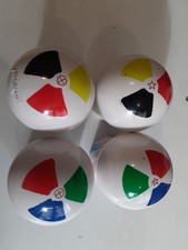 Set di 4 bocce da gioco