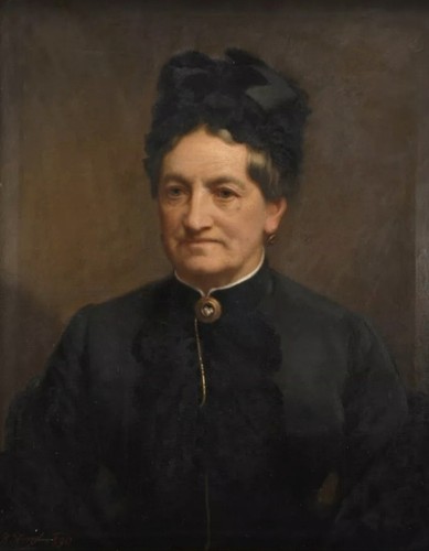 Dipinto antico ritratto - dipinto, di