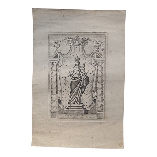 Antica litografia stampa - antica,