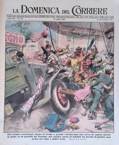 Copertina domenica del - copertina,