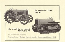 Fiat trattrice agricola 700B e