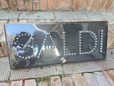 Tabella luminosa   con scritta